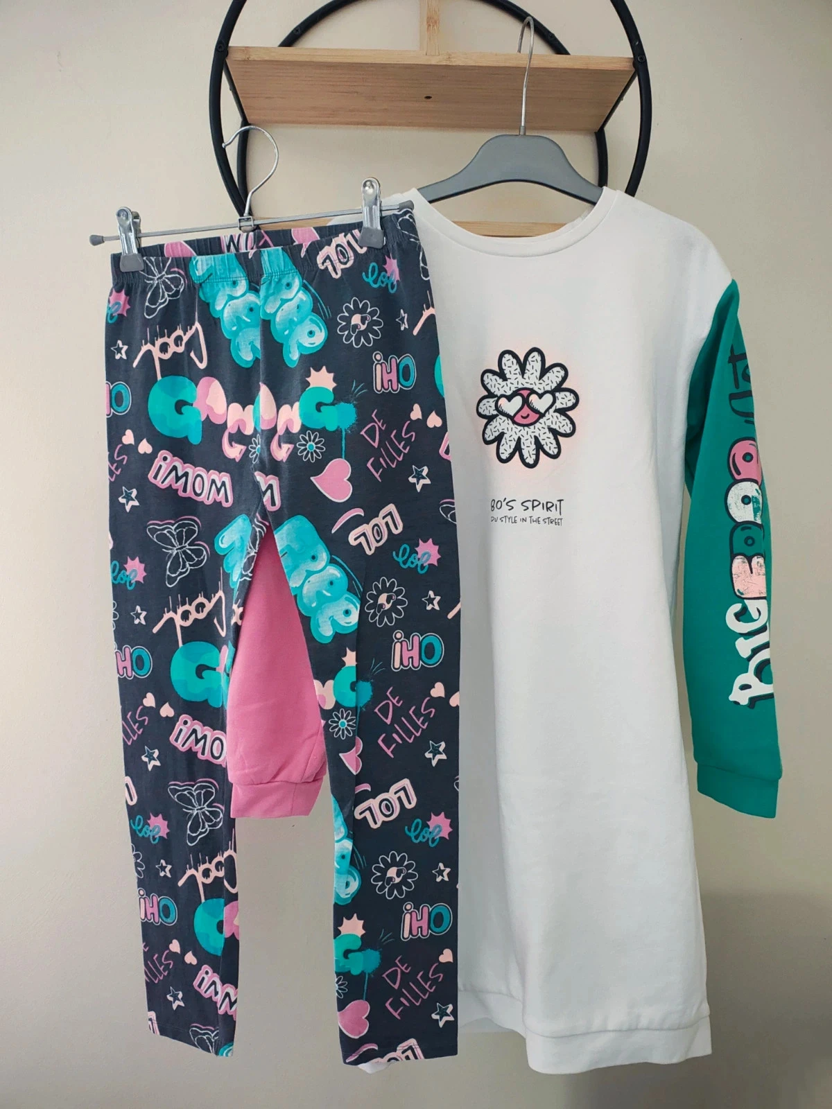 12 ans ensemble Gémo robe sweat et legging